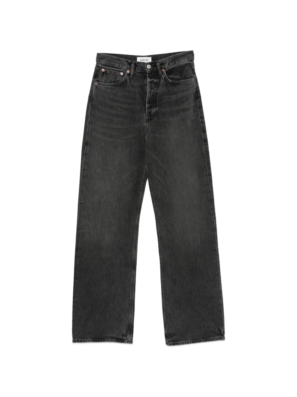 AGOLDE faded-effect wide-leg jeans - Grigio