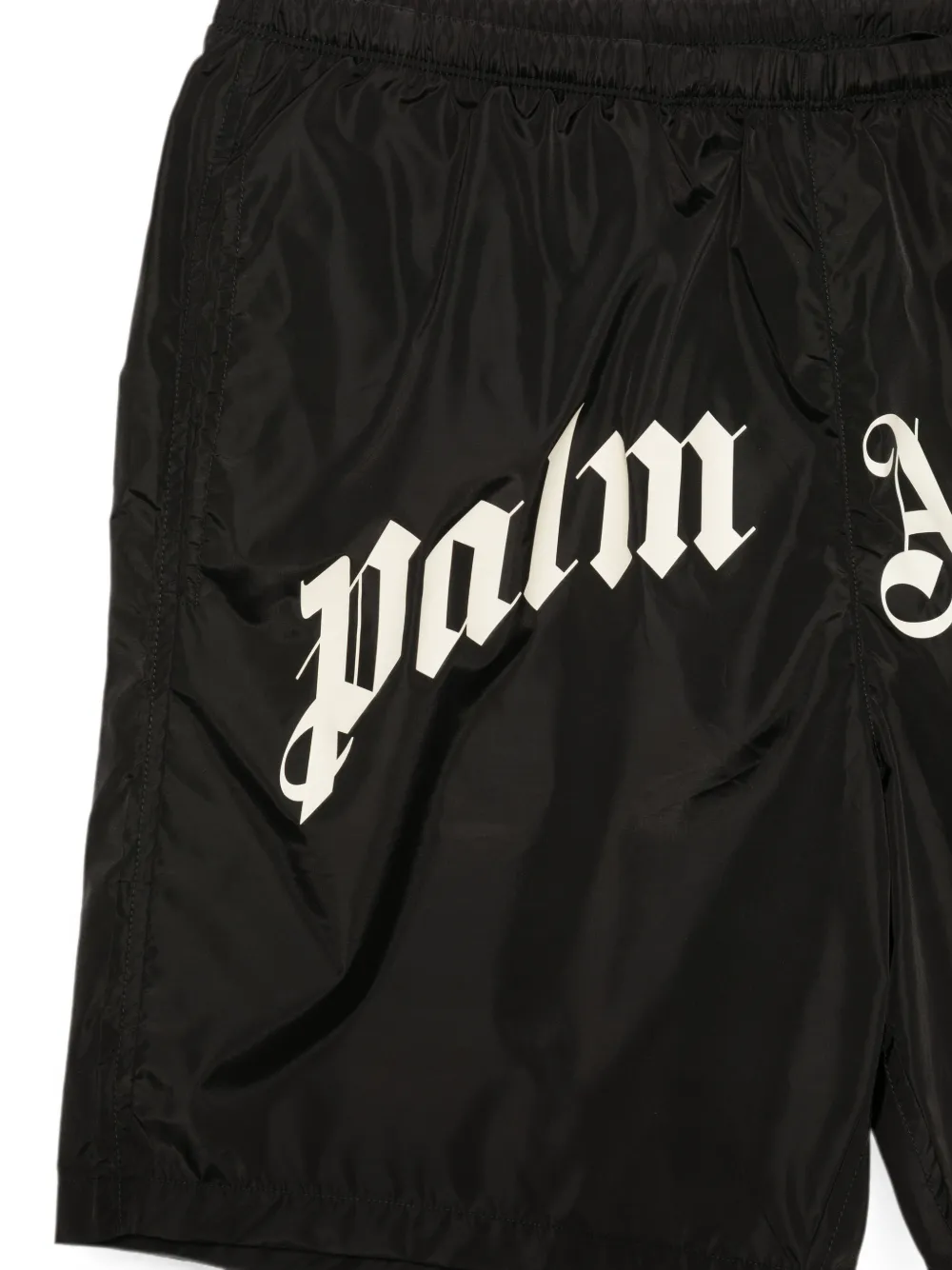 Palm Angels Zwembroek met logoprint Zwart