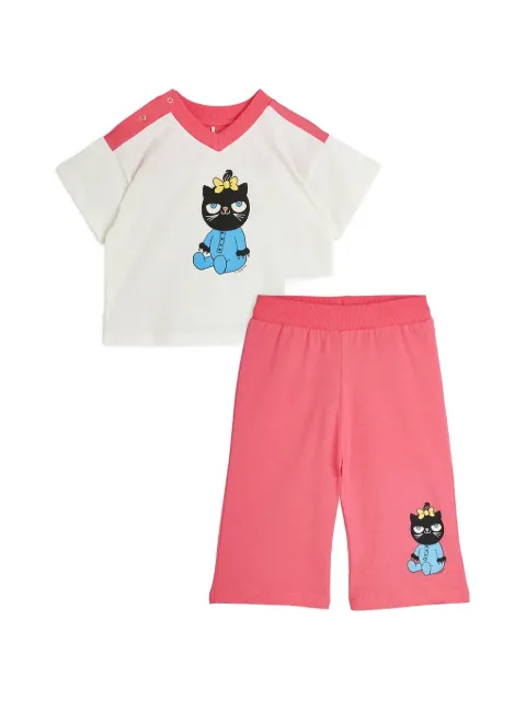 Mini Rodini graphic-print tracksuit