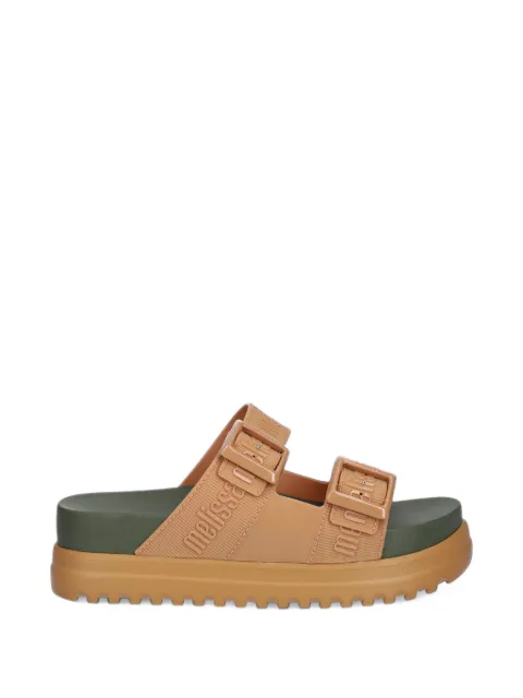 Melissa Cozy M Lover buckle-fastening platform slides