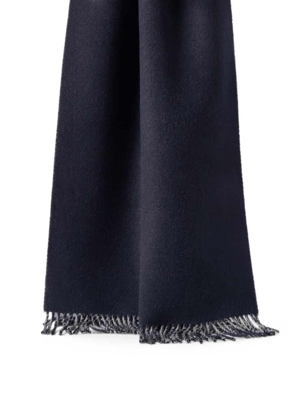 Brunello Cucinelli Wollen en kasjmier gebreide sjaal Blauw
