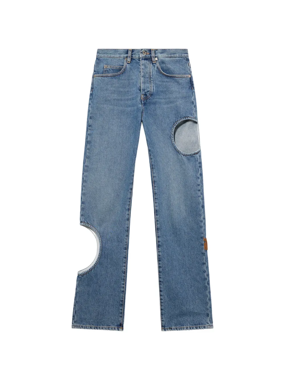 Off-White Meteor denim pants - Blu