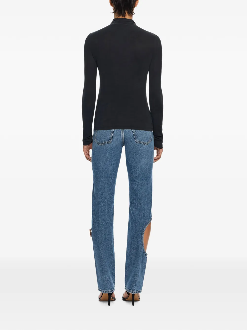 Off-White Meteor denim broek Blauw