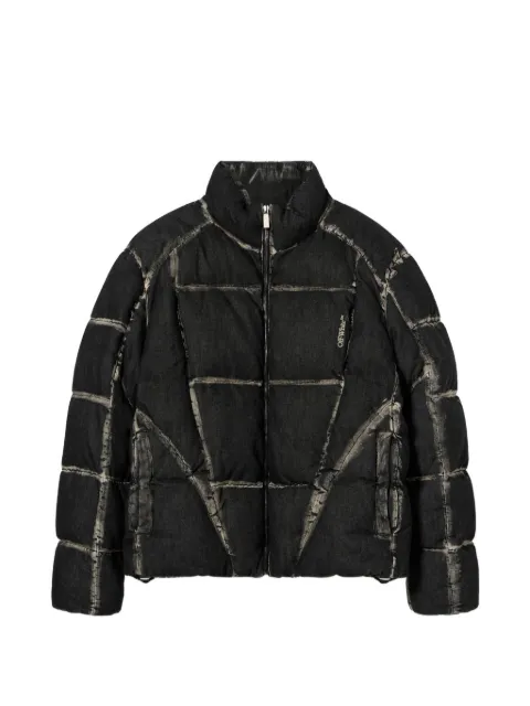 Off-White Bookish Racing puffer jacket