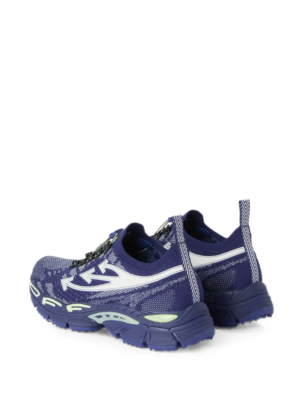 Off-White Be Right Back gebreide sneakers Blauw
