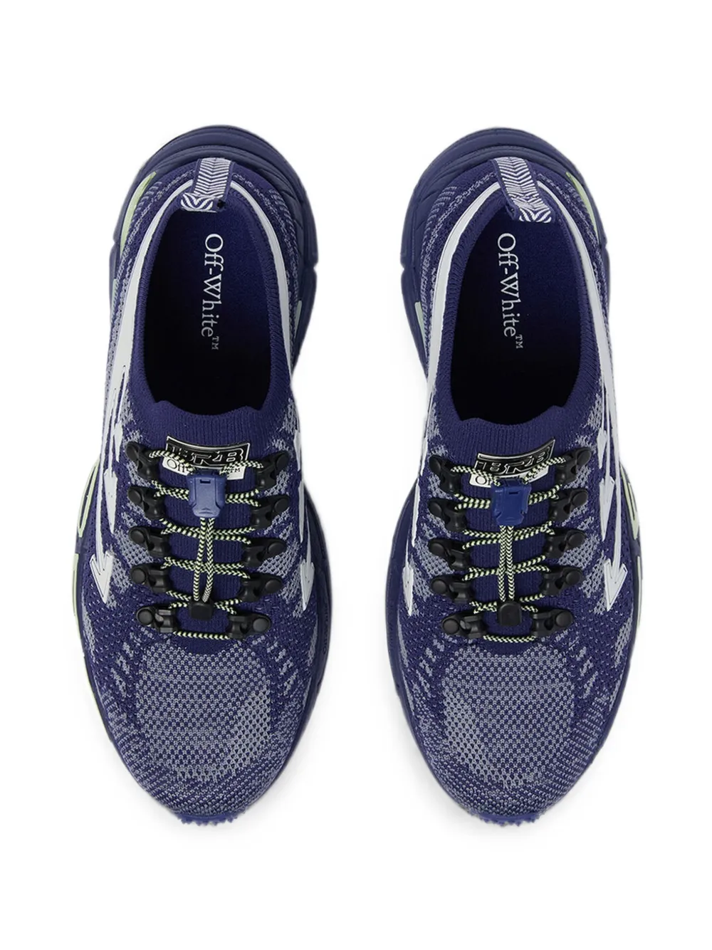 Off-White Be Right Back gebreide sneakers Blauw