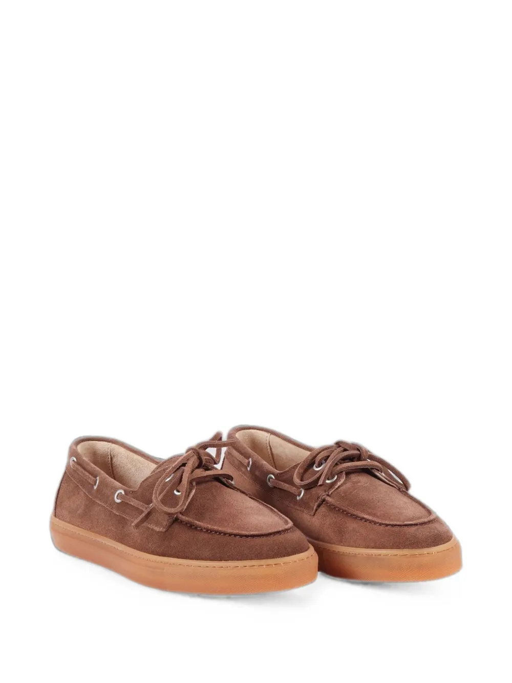 Copenhagen suede boat shoes Bruin