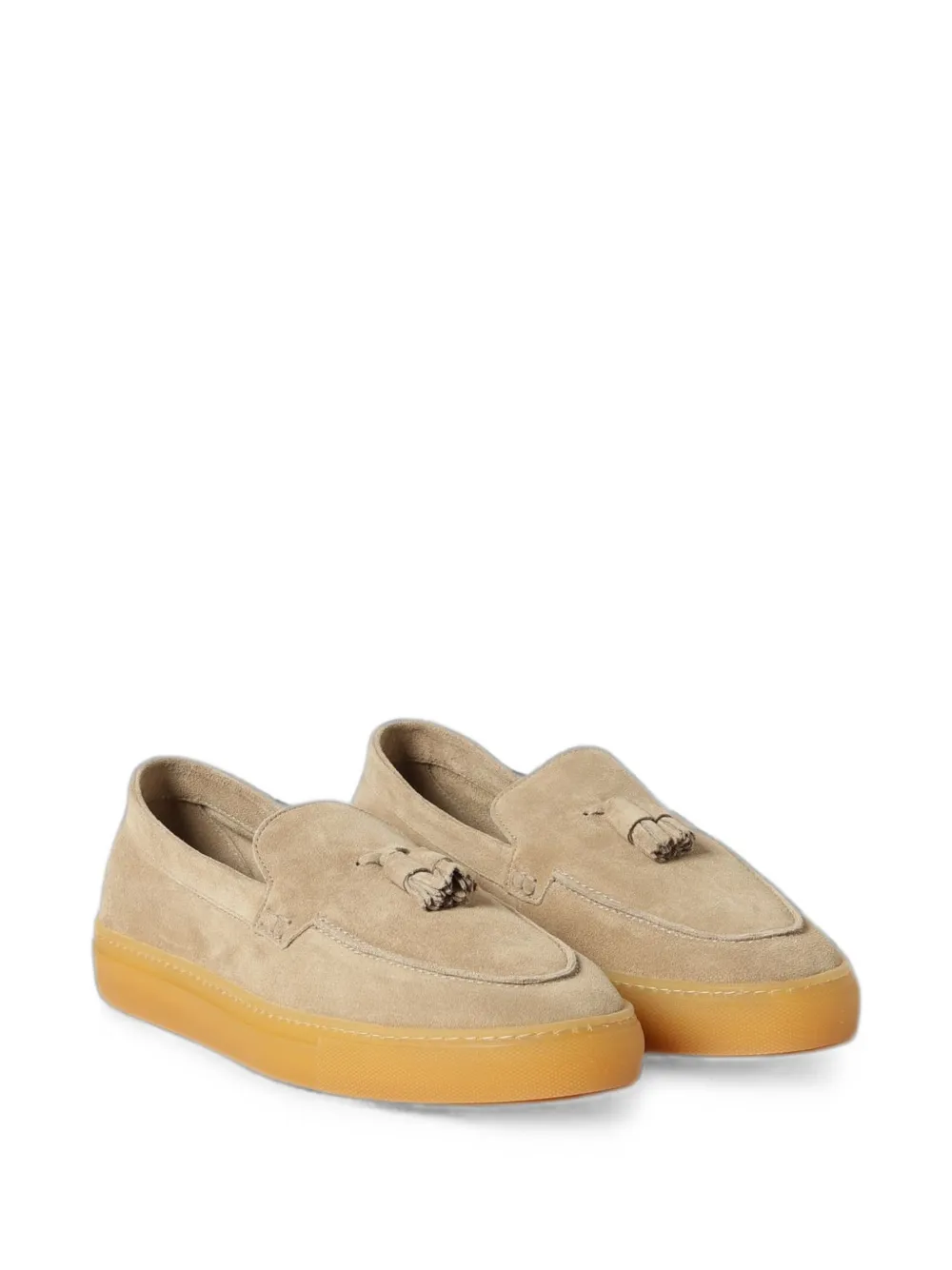 Copenhagen CPH169 suède loafers met kwastje Beige