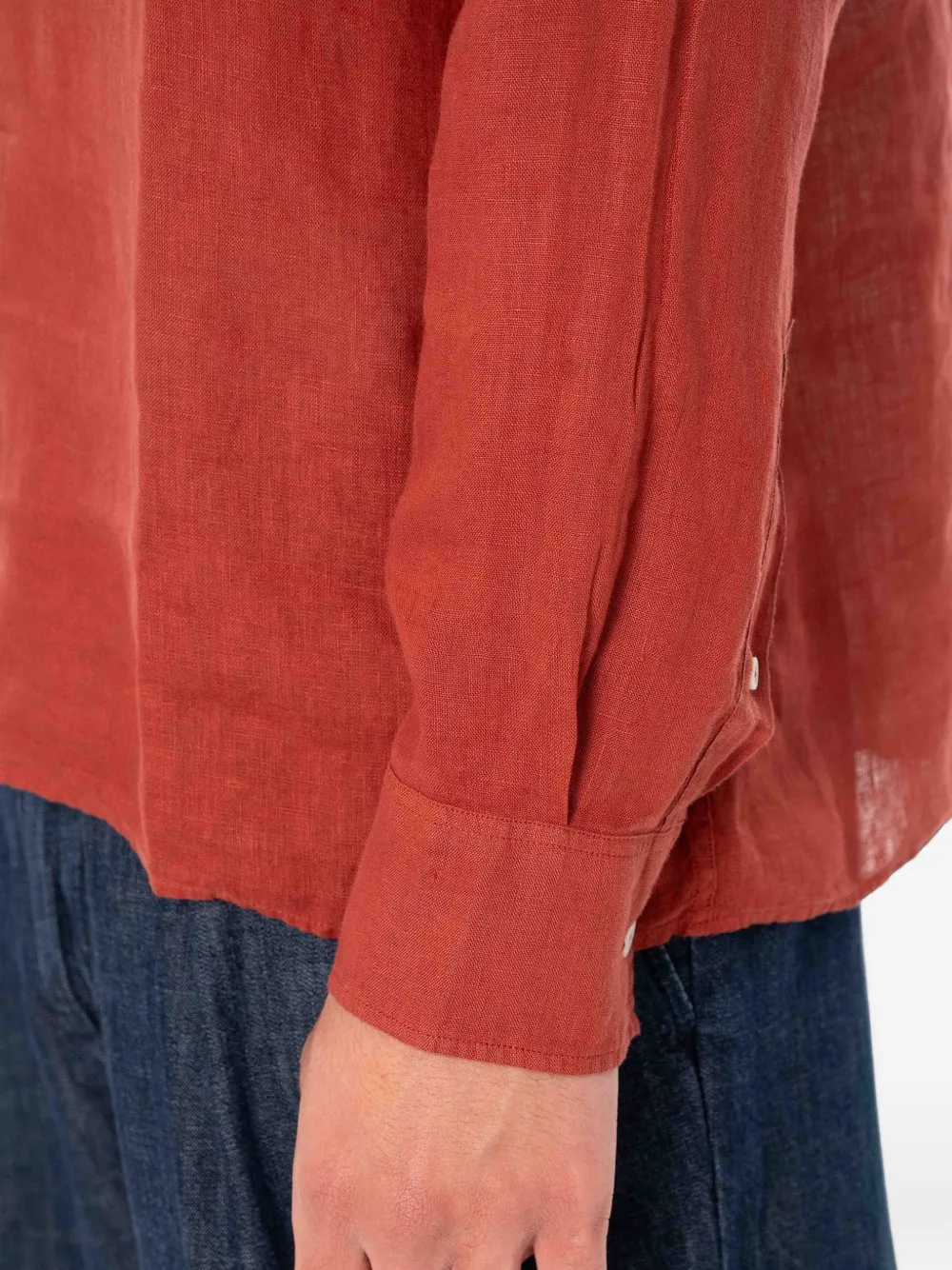 MC2 Saint Barth Rapahel poloshirt met lange mouwen Rood