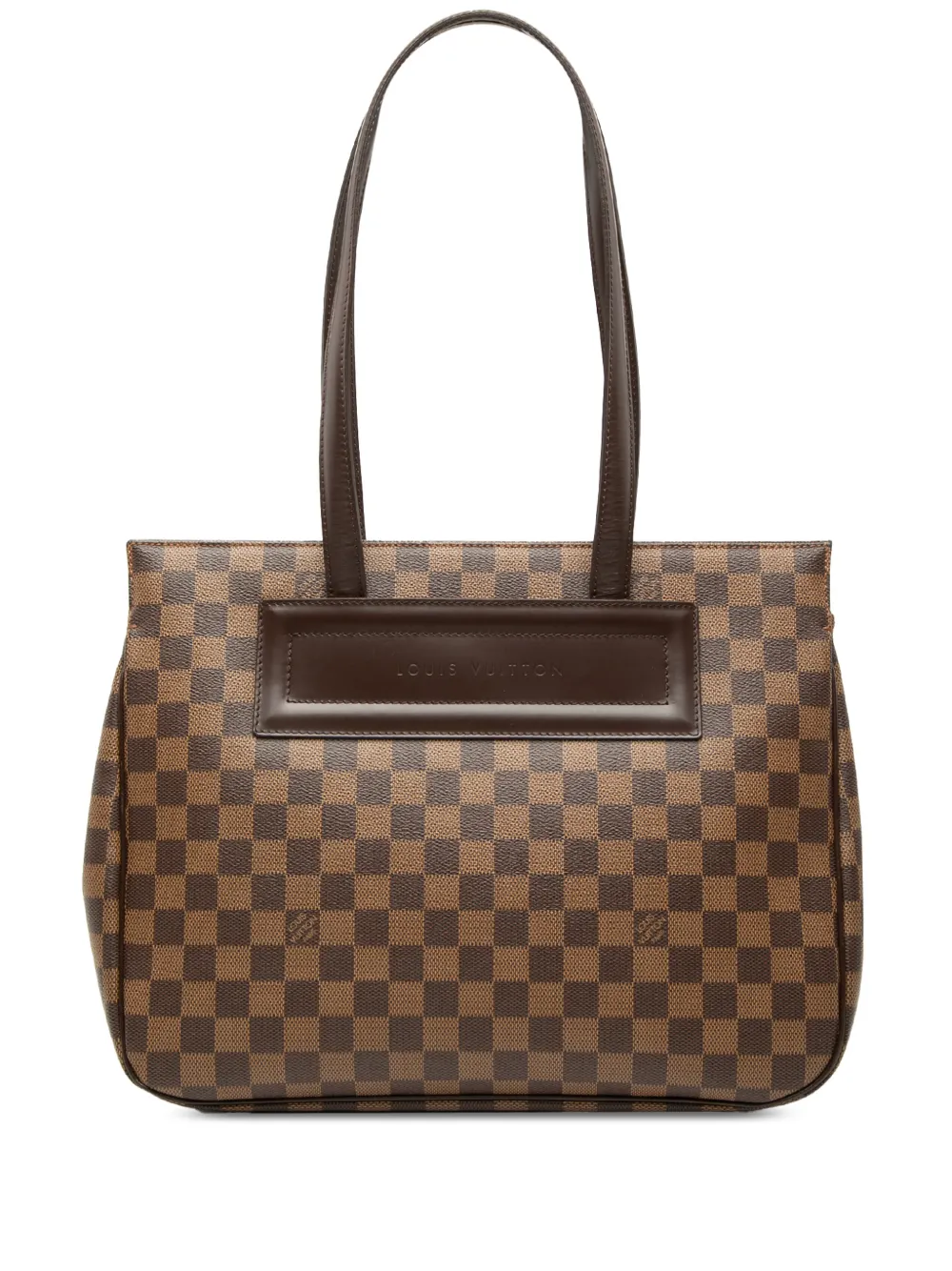 Louis Vuitton Pre-Owned 2002 Damier Ebene Parioli PM shoulder bag - Brown