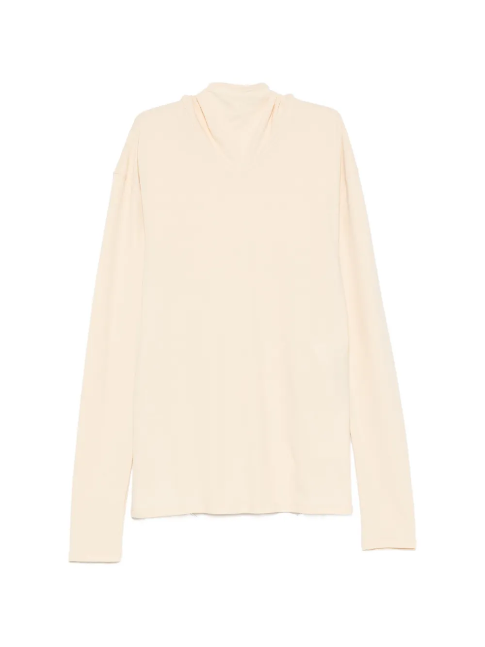 LEMAIRE high-neck T-shirt - Toni neutri