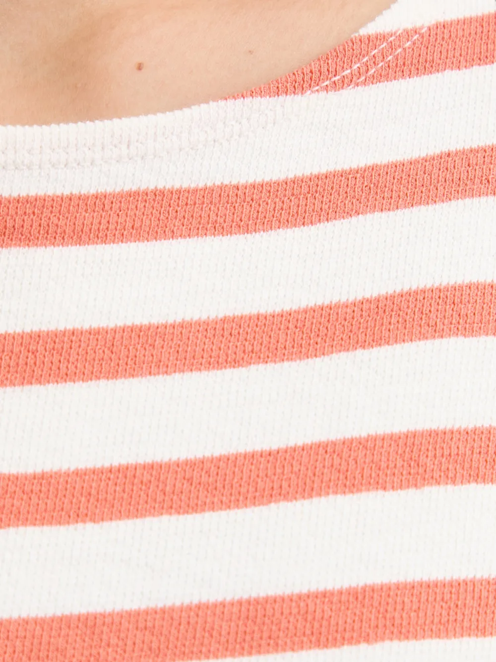 Marc O'Polo Gestreept T-shirt Wit