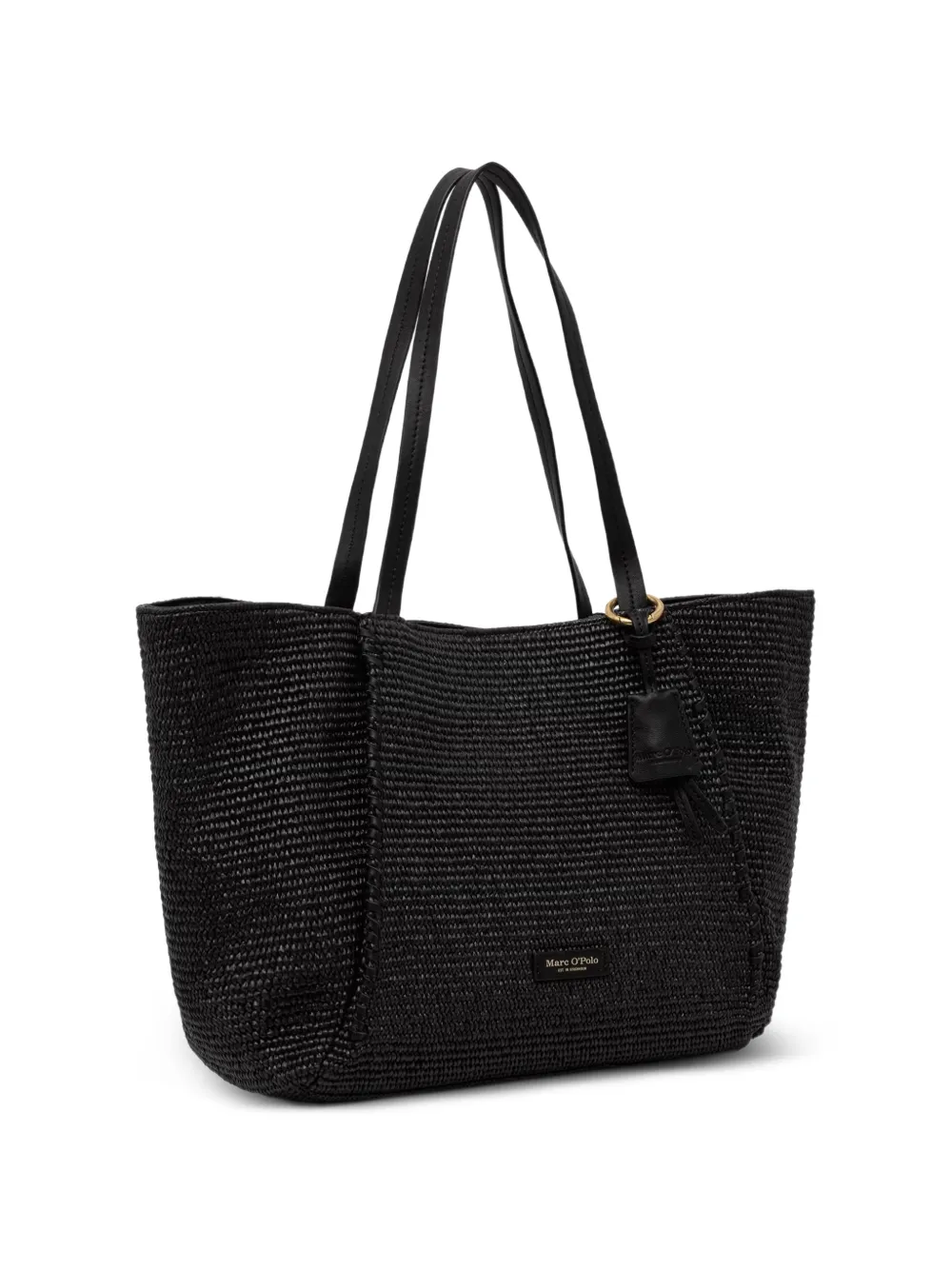 Marc O'Polo Geweven shopper Zwart