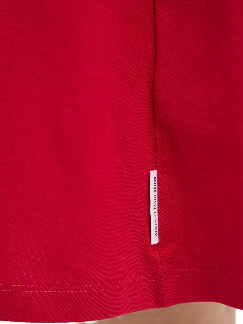 Marc O'Polo scoop-neck sleeveless A-line mini dress Rood