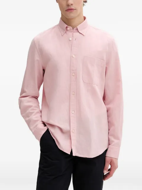 Marc O'Polo button-down collar pocket shirt