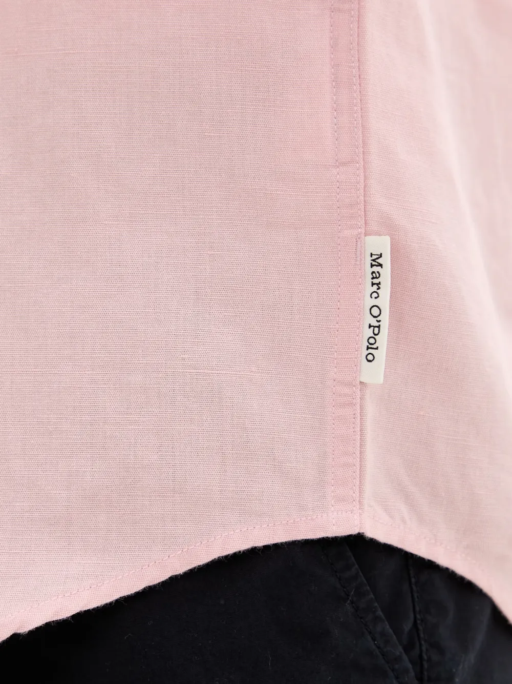 Marc O'Polo Button-down overhemd met borstzak Roze