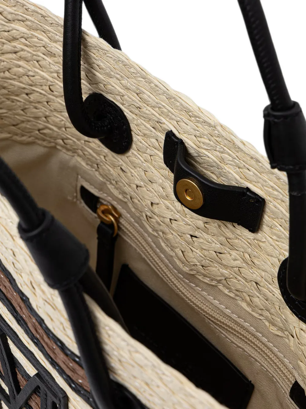 Marc O'Polo Geweven shopper Beige