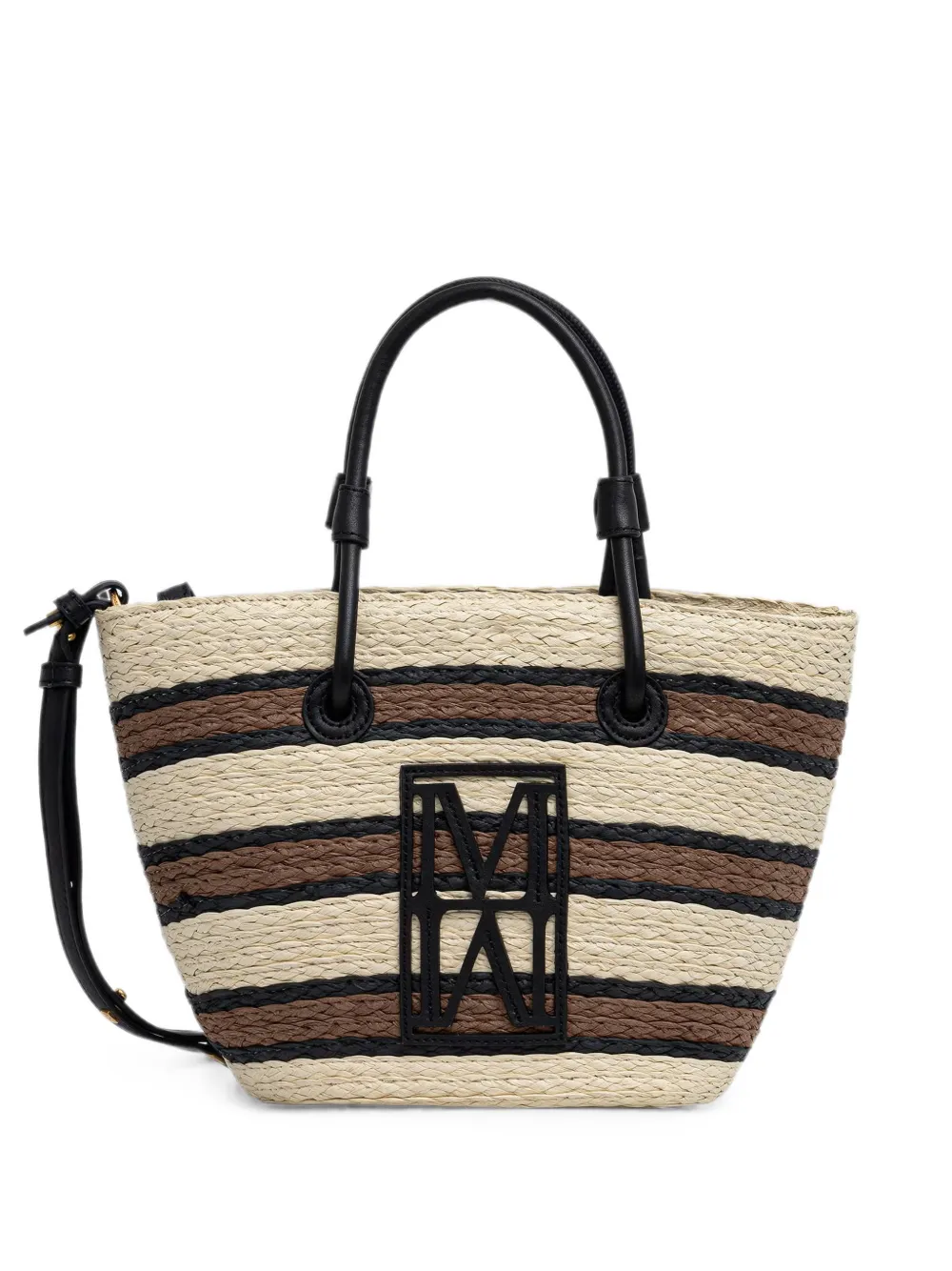 Marc O'Polo Geweven shopper Beige