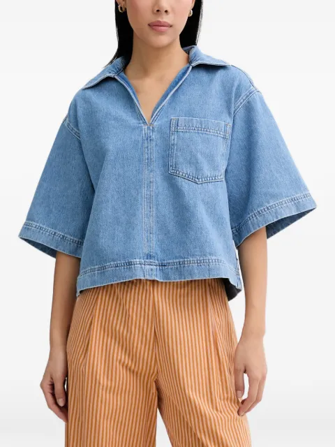 Marc O'Polo short-sleeve denim top