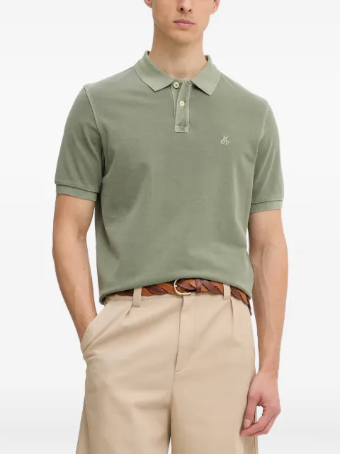 Marc O'Polo logo-embroidered short-sleeve polo shirt