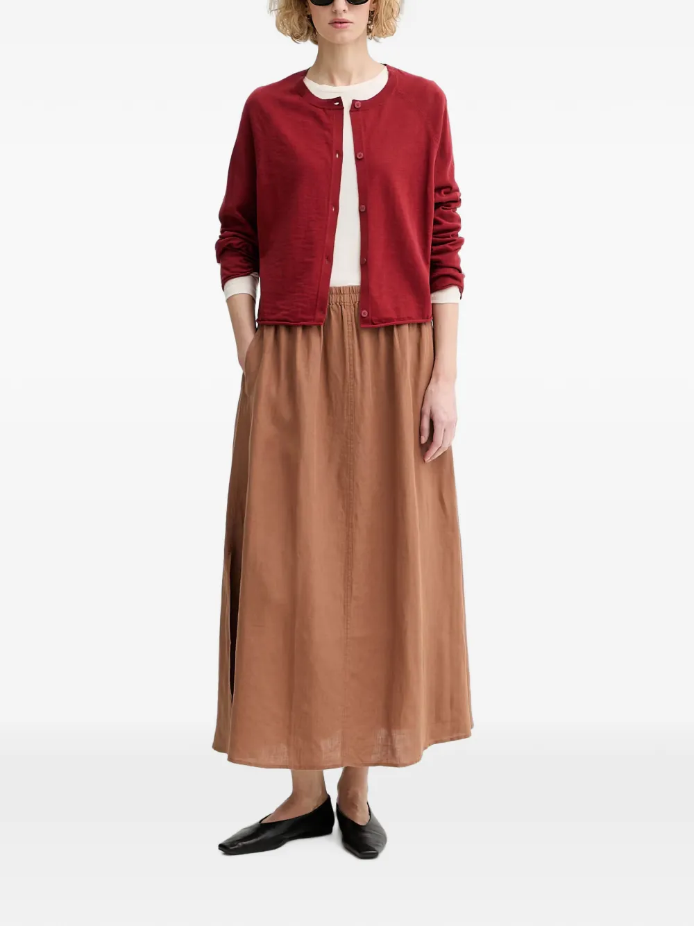 Marc O'Polo Vest met raglanmouwen Rood