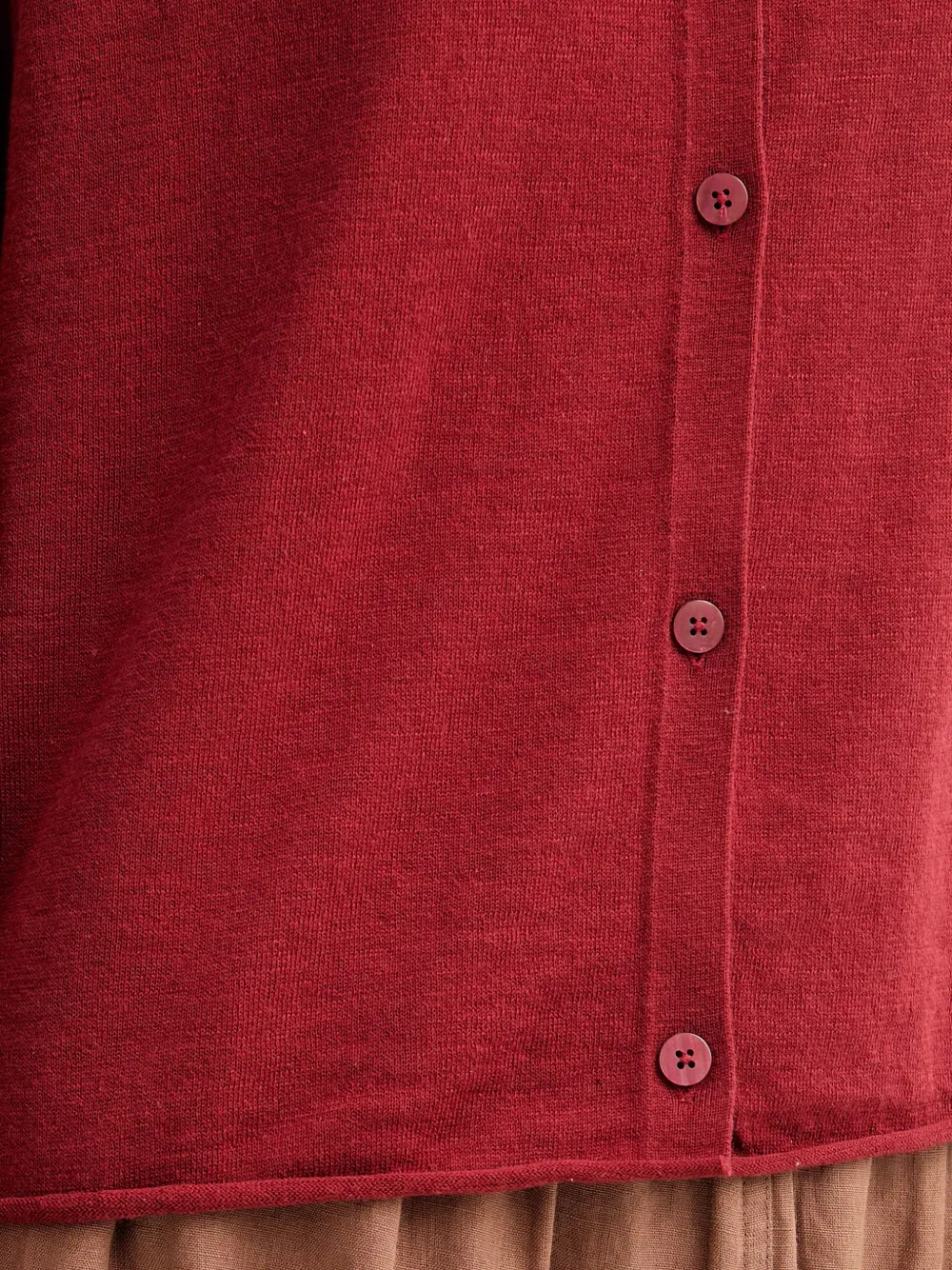 Marc O'Polo Vest met raglanmouwen Rood