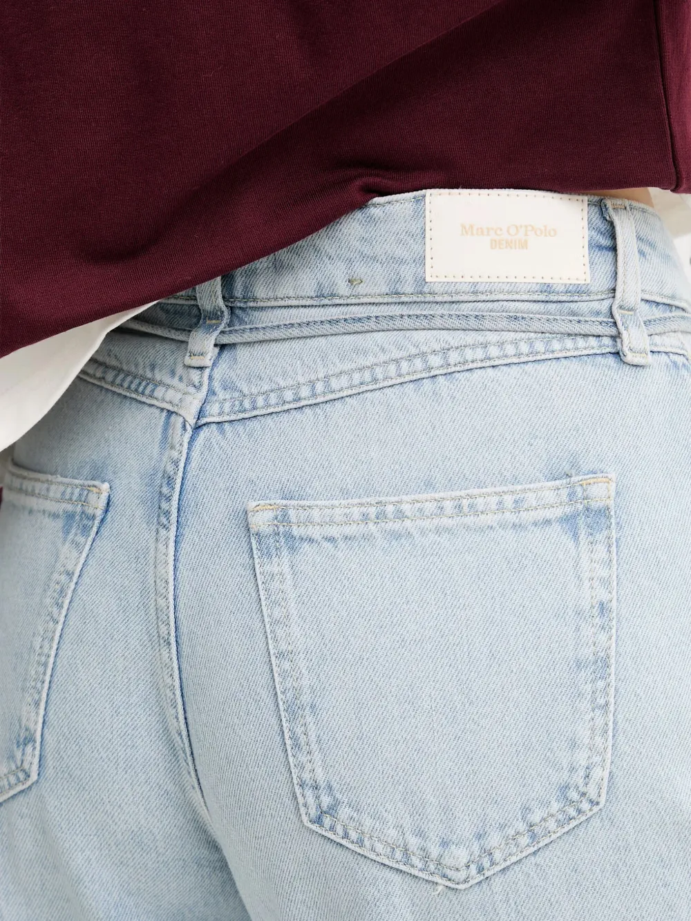Marc O'Polo Jeans met trekkoord Blauw