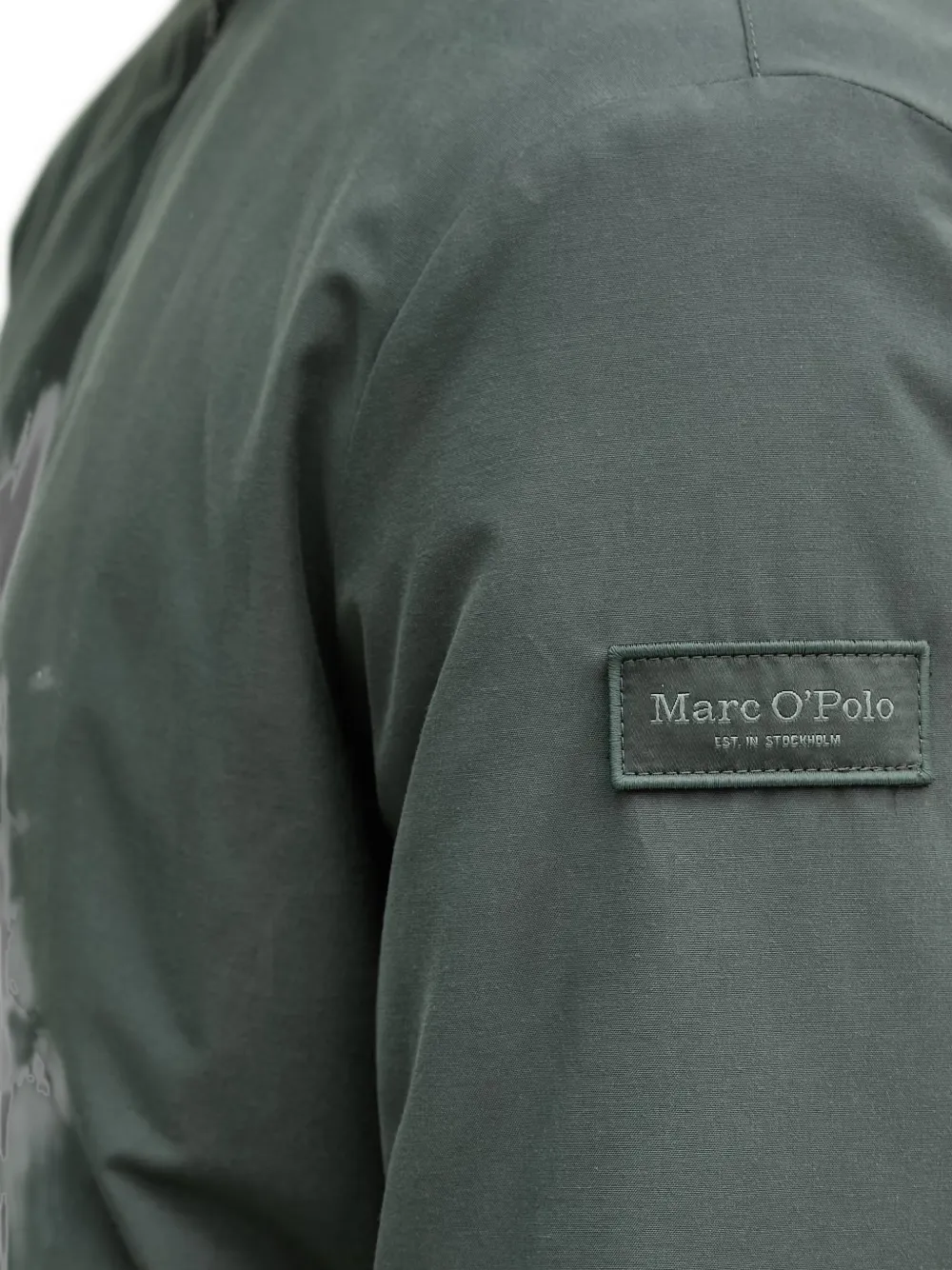 Marc O'Polo Jack met hoge hals Groen