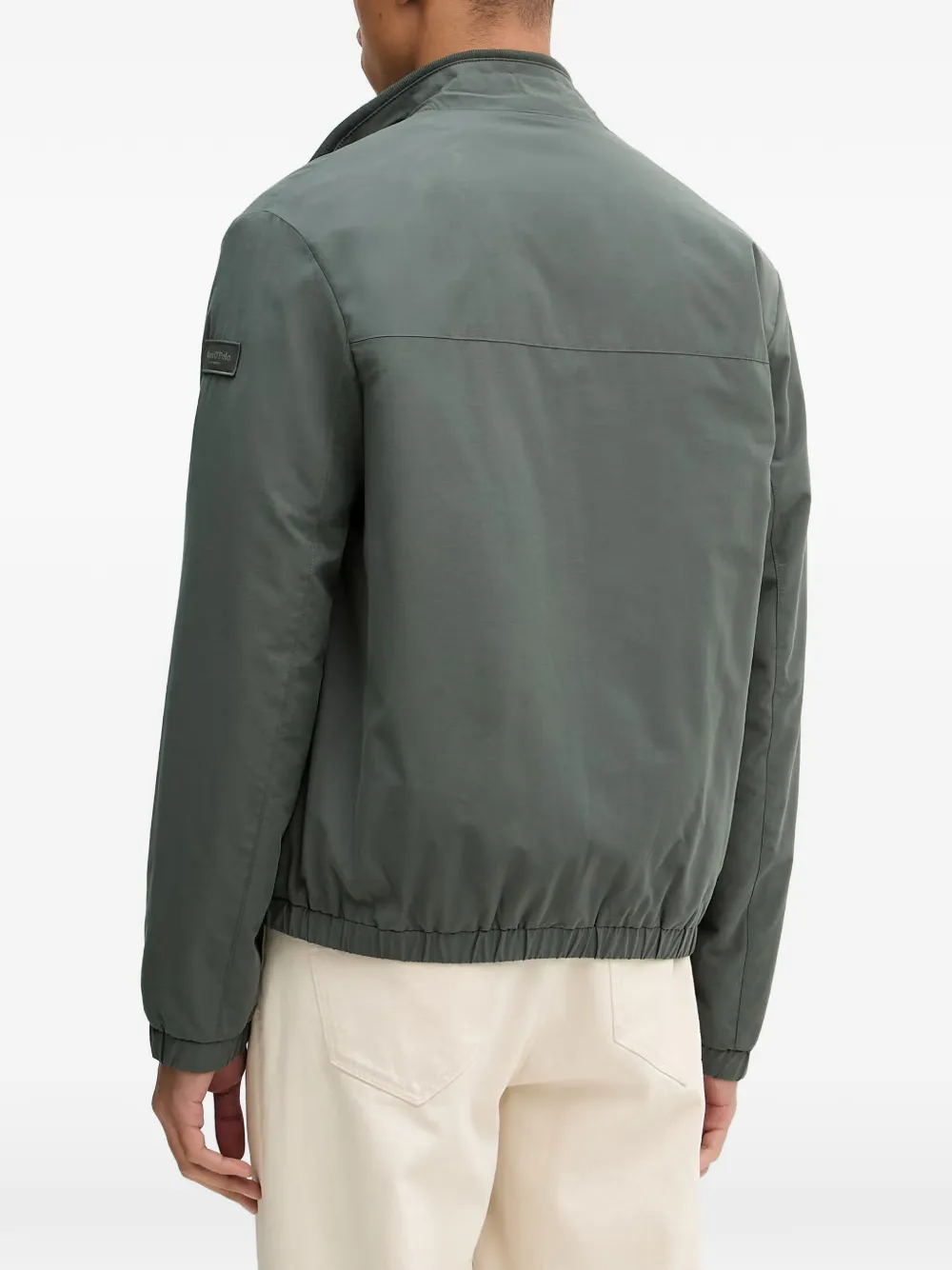 Marc O'Polo Jack met hoge hals Groen