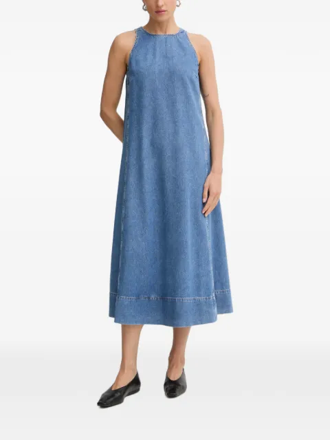Marc O'Polo halterneck sleeveless midi dress