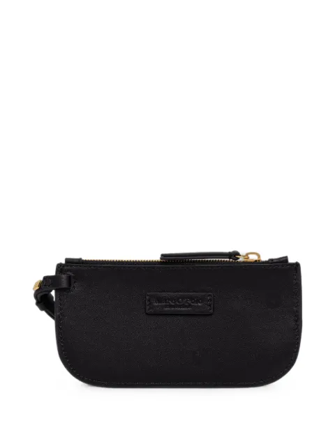 Marc O'Polo logo-patch leather pouch