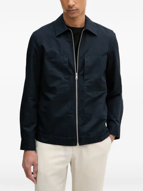 Marc O'Polo zip-up patch-pocket shirt jacket