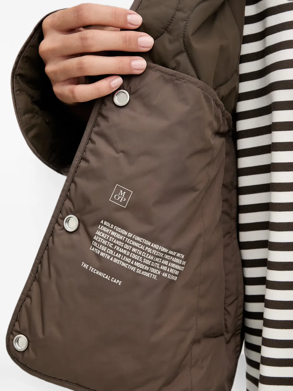 Marc O'Polo Oversized jack Bruin