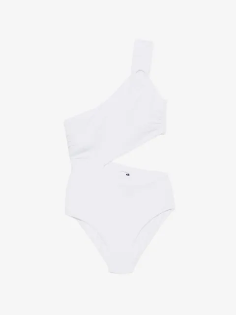 Fisico one-shoulder cut-out swimsuit