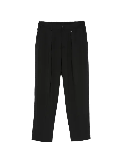 YES LONDON pantalon plissé à taille élastiquée