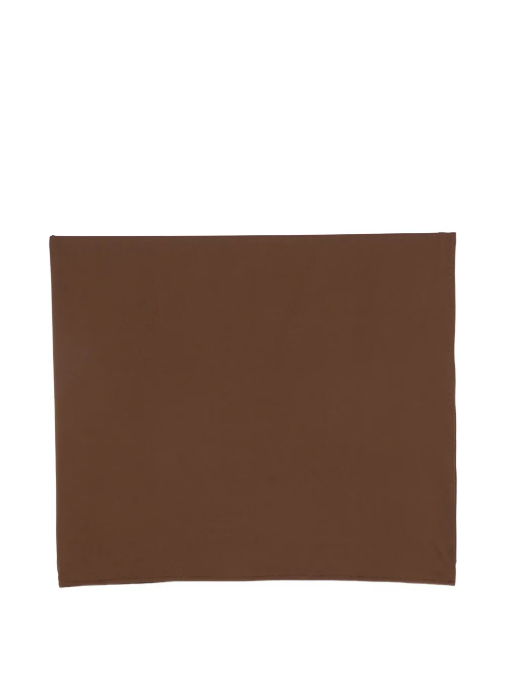 Fisico straight-hem sarong - Marrone