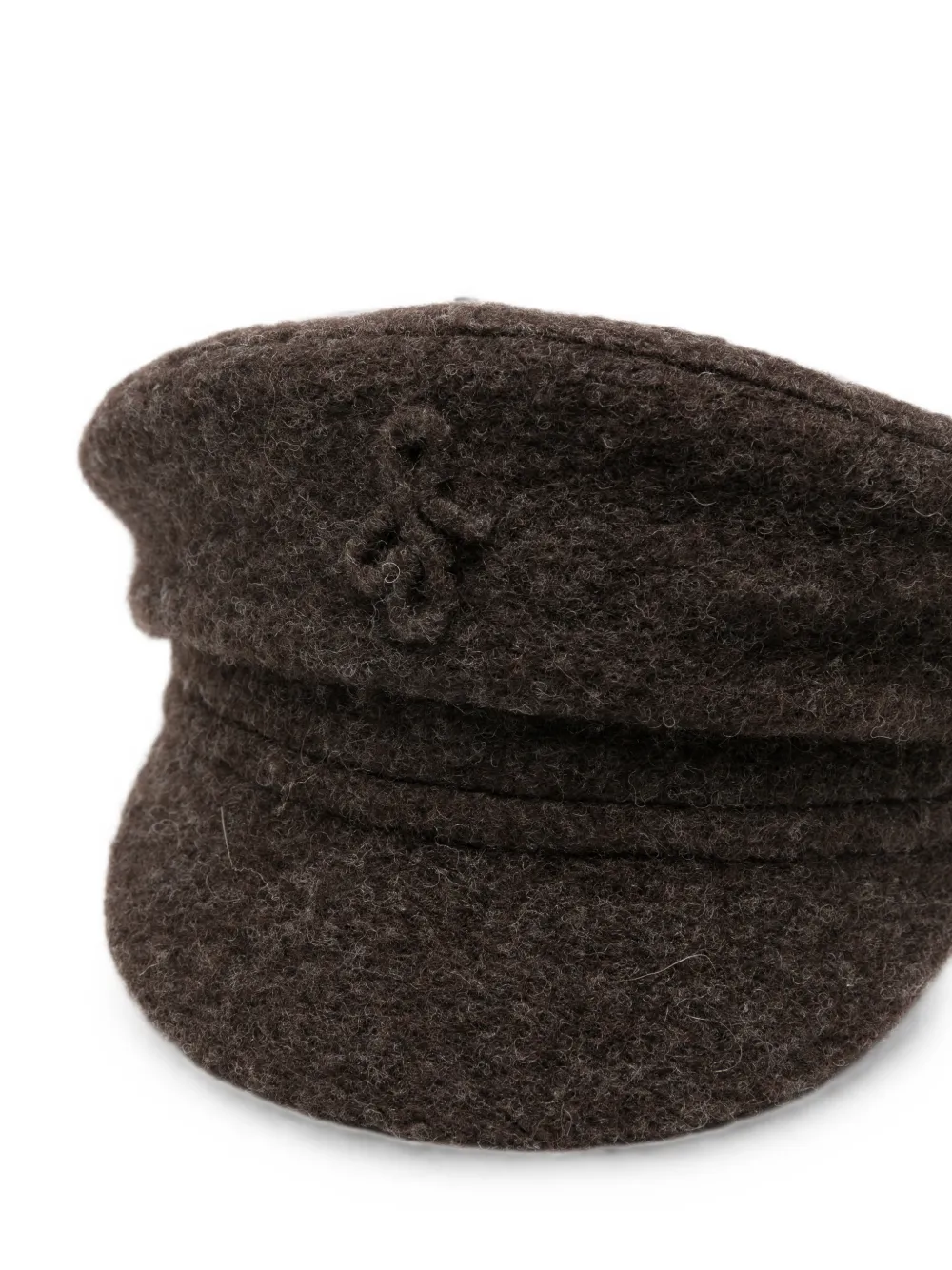 Ruslan Baginskiy Baret met geborduurd logo Bruin