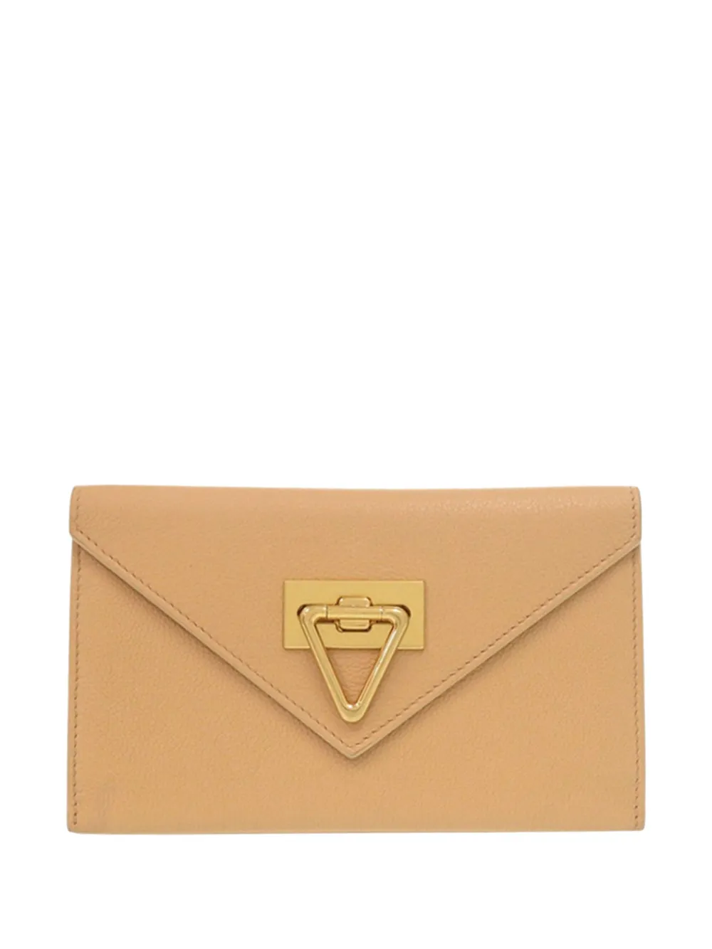 Bottega Veneta Pre-Owned Portafoglio in pelle con patta 2012-2026 - Toni neutri