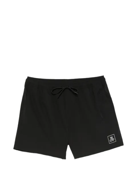 Marc O'Polo logo-print drawstring-waist shorts