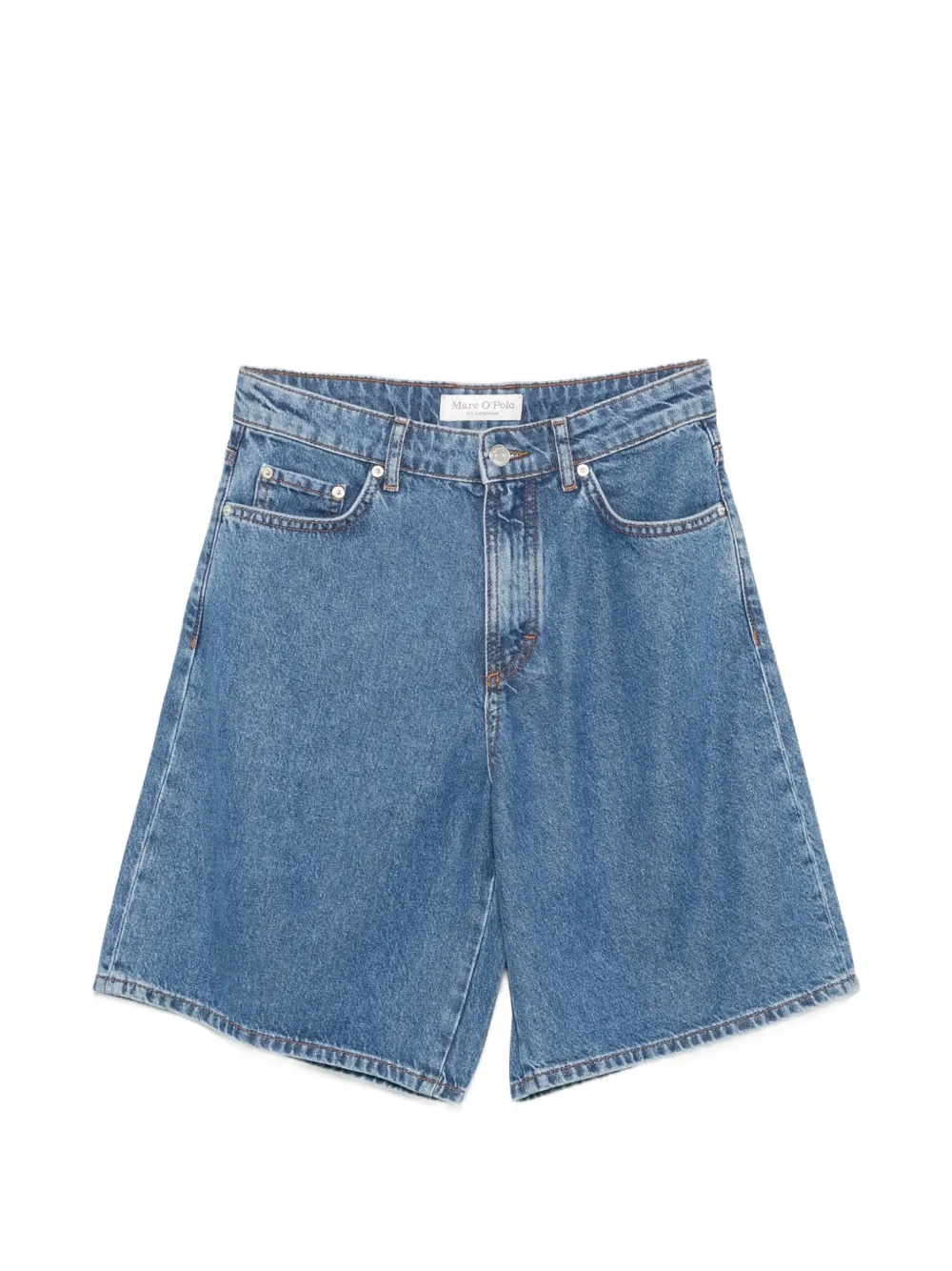 Marc O'Polo faded denim shorts - Blu