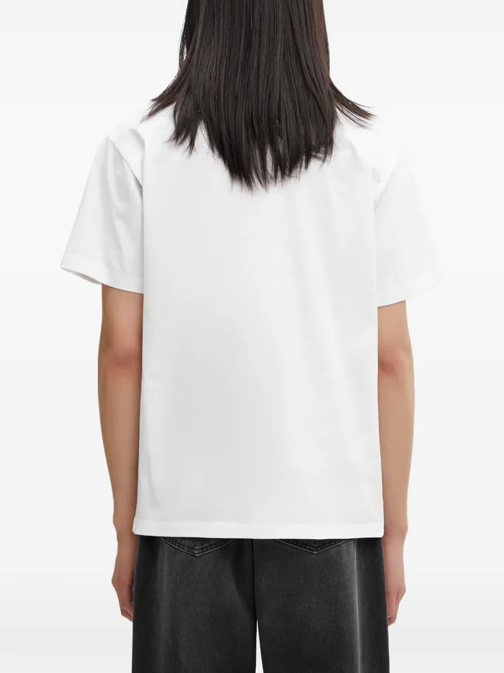 NO PROBLEMO T-shirt met ronde hals Wit