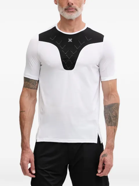 X BIONIC logo-print panelled T-shirt