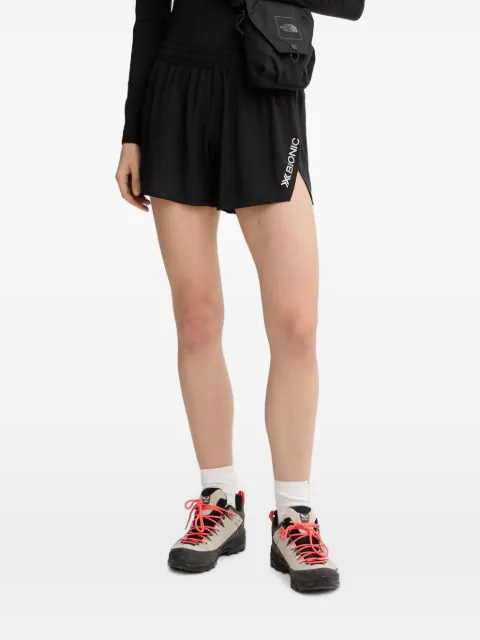 X BIONIC logo-print elasticated shorts