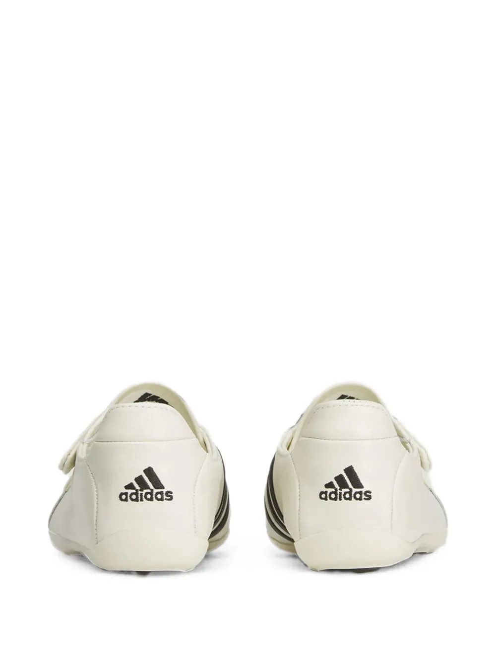 adidas x Pharrell Williams side-stripe touch-strap sneakers Beige