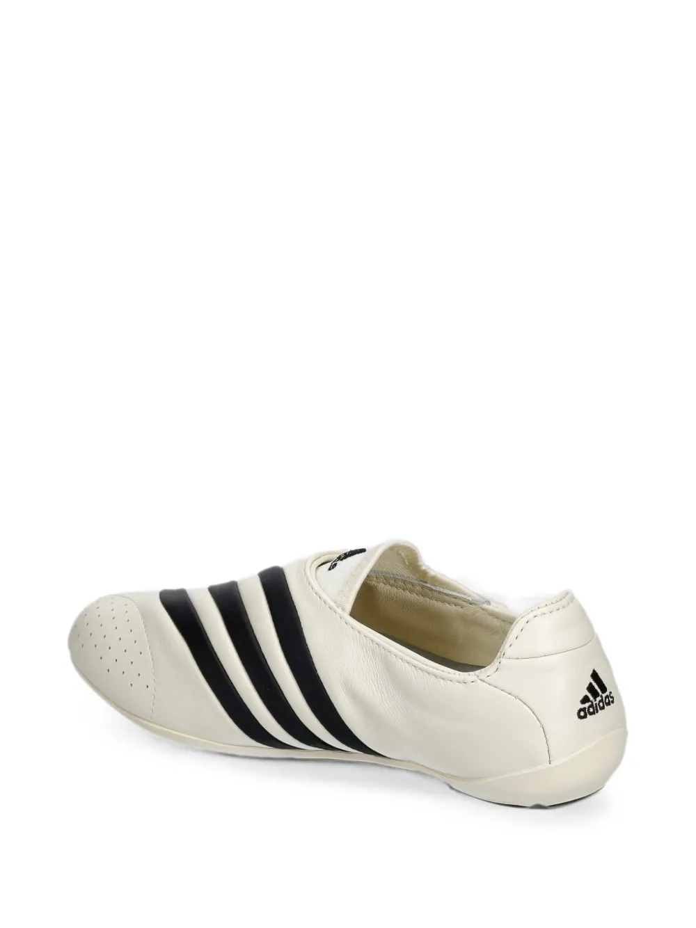 adidas x Pharrell Williams side-stripe touch-strap sneakers Beige