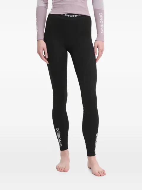 X BIONIC logo-print panelled ski pants