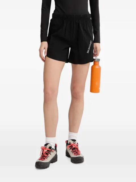 X BIONIC logo-print elasticated shorts