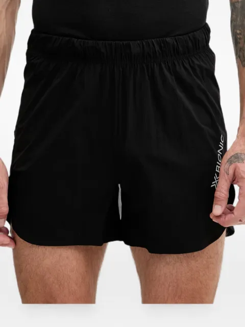 X BIONIC logo-print elasticated-waist shorts