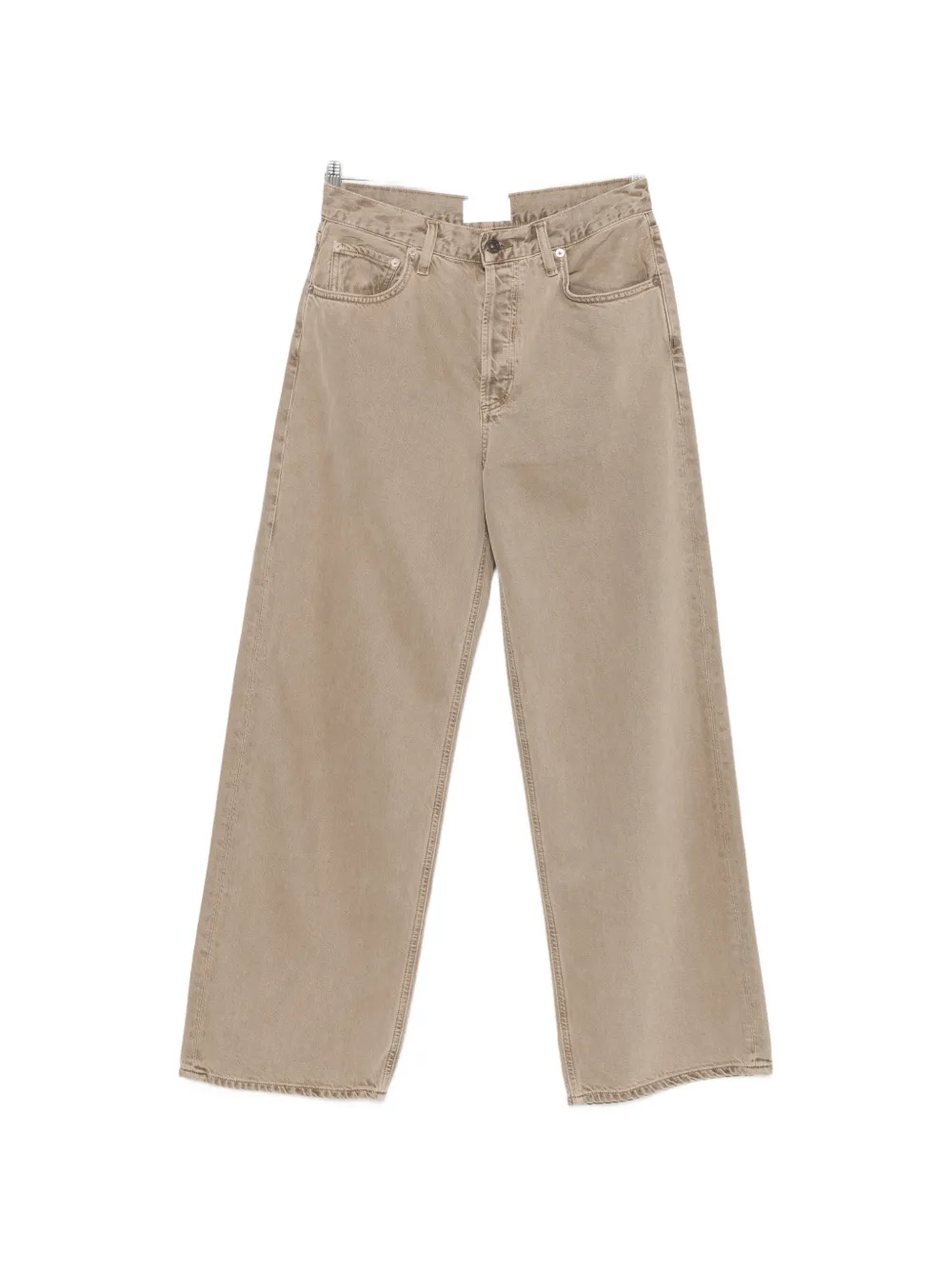 AGOLDE Low Slung Baggy wide-leg jeans - Grigio