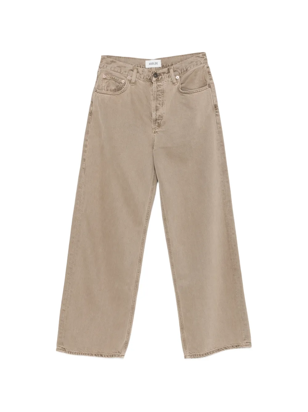 AGOLDE Low Slung Baggy wide-leg jeans - Grigio
